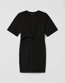 پیراهن کوتاه زنانه سیاه برشکا