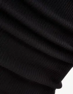 پیراهن کوتاه زنانه سیاه برشکا