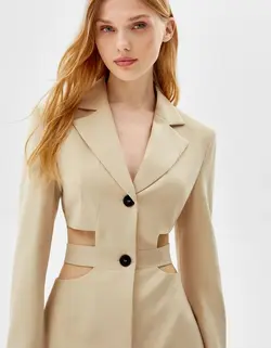 پیراهن زنانه شنی برشکا