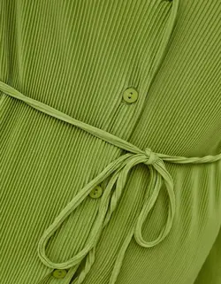 پیراهن کوتاه زنانه سبز برشکا