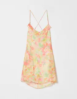 پیراهن کوتاه زنانه چند رنگ برشکا