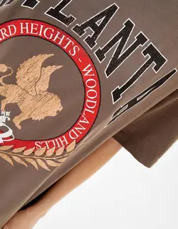 پیراهن کوتاه زنانه قهوه ای برشکا