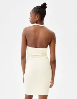 پیراهن کوتاه زنانه شنی برشکا