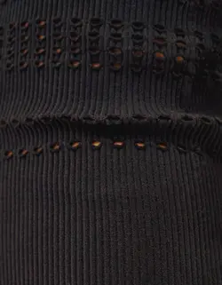 پیراهن کوتاه زنانه سیاه برشکا