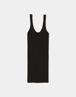 پیراهن کوتاه زنانه سیاه برشکا