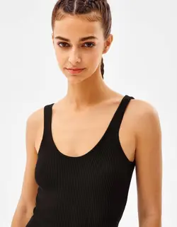 پیراهن کوتاه زنانه سیاه برشکا