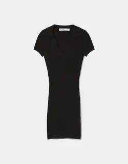 پیراهن کوتاه زنانه سیاه برشکا