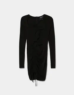 پیراهن مجلسی زنانه سیاه برشکا