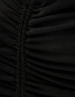 پیراهن مجلسی زنانه سیاه برشکا