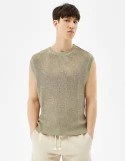 پلیور|ژاکت مردانه شتری برشکا