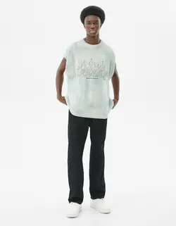 پافر بدون آستین|جلیقه مردانه خاکستری برشکا