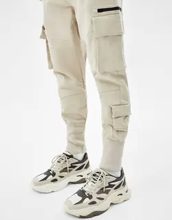 شلوار شش جیب مردانه شنی برشکا