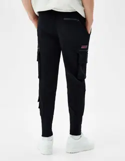 شلوار شش جیب مردانه سیاه برشکا