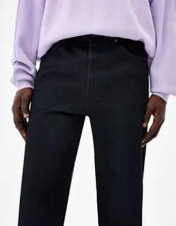 شلوار جین گشاد مردانه سیاه برشکا