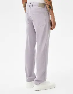 شلوار جین گشاد مردانه بنفش برشکا