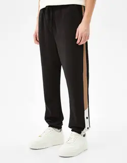 شلوار جاگر مردانه سیاه برشکا