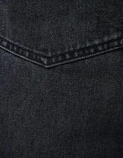 شلوار جین راسته مردانه سیاه برشکا