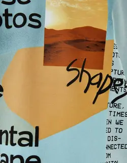 تی شرت مردانه آبی برشکا