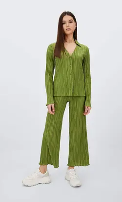 شومیز زنانه سبز استرادیواریوس