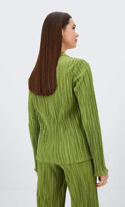 شومیز زنانه سبز استرادیواریوس