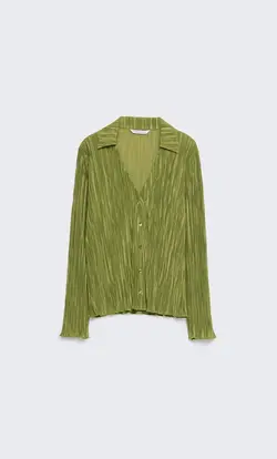 شومیز زنانه سبز استرادیواریوس