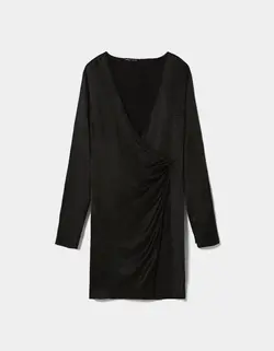 پیراهن مجلسی زنانه سیاه برشکا