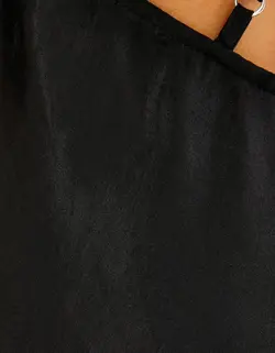 پیراهن مجلسی زنانه سیاه برشکا