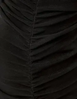 پیراهن مجلسی زنانه سیاه برشکا