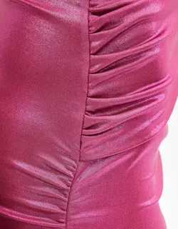 پیراهن مجلسی زنانه صورتی برشکا