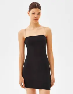 پیراهن مجلسی زنانه سیاه برشکا