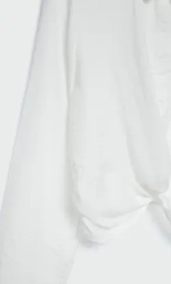 شومیز زنانه سفید استرادیواریوس