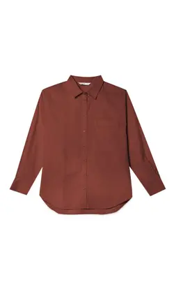 شومیز زنانه قهوه ای استرادیواریوس