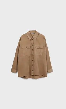 شومیز زنانه بژ استرادیواریوس