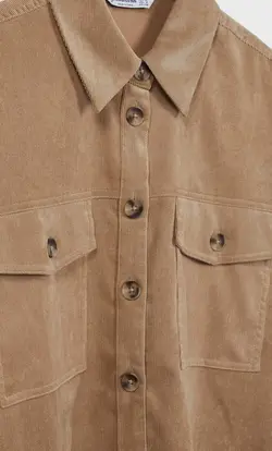 شومیز زنانه بژ استرادیواریوس