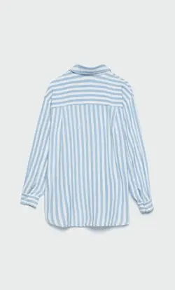 شومیز زنانه آبی استرادیواریوس