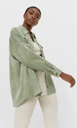 شومیز زنانه خاکی استرادیواریوس