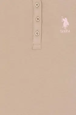 پولوشرت دخترانه خاکی یو اس پولو