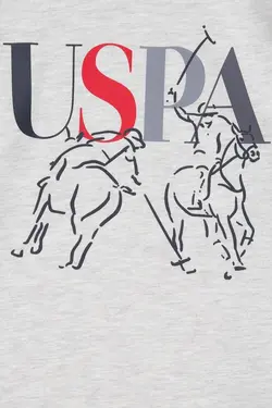 ست لباس راحتی پسرانه رنگ بژ ملاز یو اس پولو