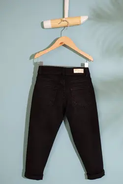 شلوار کتان پسرانه مشکی یو اس پولو