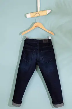 شلوار جین پسرانه آبی تیره یو اس پولو