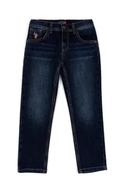 شلوار جین پسرانه آبی یو اس پولو