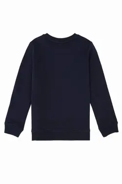 سویشرت یقه گرد پسرانه آبی یو اس پولو