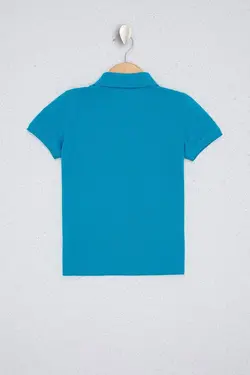 پولوشرت پسرانه آبی نفتی یو اس پولو