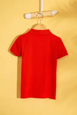 پولوشرت پسرانه قرمز یو اس پولو