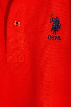 پولوشرت پسرانه قرمز یو اس پولو