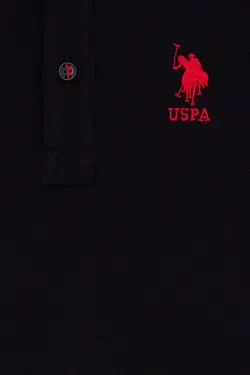 پولوشرت پسرانه رنگ مشکی یو اس پولو