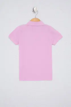 پولوشرت پسرانه صورتی روشن یو اس پولو