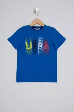 ست لباس راحتی پسرانه آبی یو اس پولو