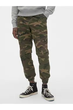 شلوار جاگر طرح ارتشی مردانه گپ ۴۹۶۱۵۷