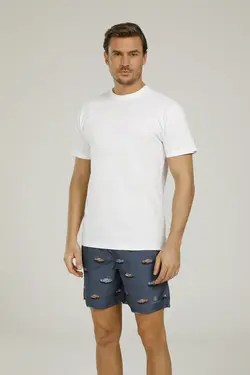 شلوارک راحتی مردانه لامبرجک CT1329 CAR SWIM SHORT 2FX